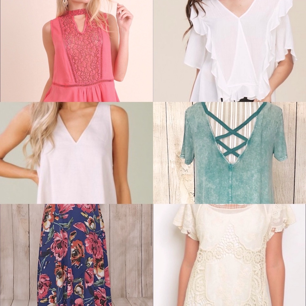 6 PIECE BUNDLE - SMALL